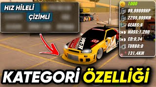 PAZARA ARABA KATEGORİ ÖZELLİĞİ GELDİ ! *full çizimli araba* - Car Parking Multiplayer