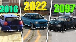Geçmişten GELECEĞE Car Parking Multiplayer KAZA FİZİKLERİNİ PUANLADIM !