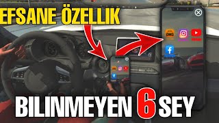 OYUNDA BİLİNMEYEN 6 ŞEY ! - Car Parking Multiplayer