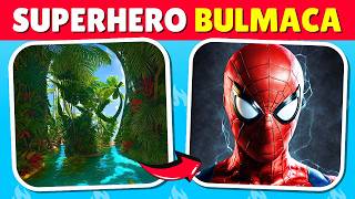 Süper Kahramanı TAHMİN ET!🔥 Superhero Bulmaca 🦸‍♂️🦸‍♀️
