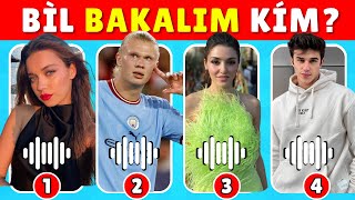 Bil BAKALIM Kim?🤔 Ünlüleri TAHMİN ET! 🔥 Gözlerini Kısarak Bak 👀