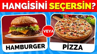 Hangisini Tercih Edersin?🤔 Yemek Özel 🍔👩‍🍳🍕