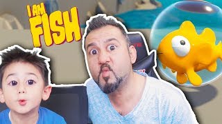 BEN BİR BALIĞIM! BALIK KURTARMA GÖREVİ! | EGEMEN KAAN İLE I AM FISH OYNUYORUZ
