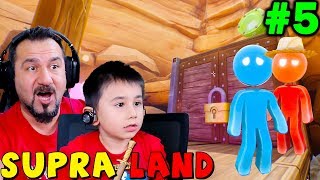 MAVİ CASUS ADAM VE GİZLİ KAPI!  | SUPRALAND TÜRKÇE #5