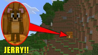 Minecraftta Jerry'nin EVİNİ BULDUM! *GERÇEK*