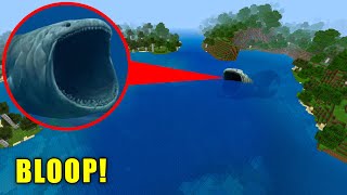 OKYANUSTA KORKUNÇ BLOOP'u BULDUM! Minecraft