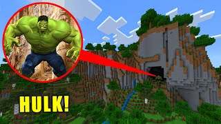 Minecraftta Hulk'un Evini BULDUM! Minecraft