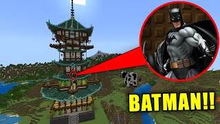 MİNECRAFTTA BATMAN'i BULDUM! *GERÇEK*