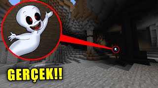 KARANLIK MAĞARADA Casper.exe BULDUM! - Minecraft