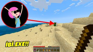 Minecraftta İbi'yi Buldum! *GERÇEK* Minecraft İbi.exe