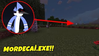 Minecraftta Mordecai'yı Buldum! *GERÇEK* Minecraft Sürekli Dizi