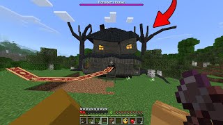 MİNECRAFTTA CANAVAR EVİN İÇİNE GİRDİM! Minecraft