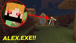 Minecraftta Yozlaşmış Alex Gerçekmiş.. Minecraft Karanlık Seedler