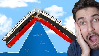 TİTANİK'İ Yok Etmenin Tehlikeli Yolları! | Floating Sandbox