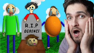 Baldi's Basics'te ÖLDÜM...