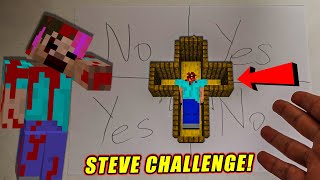 GECE 3'TE SAKIN STEVE CHALLENGE OYNAMAYIN! 😱 Minecraft