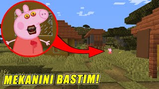 PEPPA PİG'İN MEKANINI BASTIM! - Minecraft