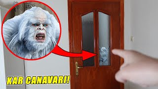 KORKUNÇ KAR CANAVARI EVİME GELDİ! - Minecraft