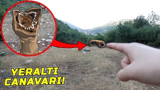 GERÇEK HAYATTA GİZEMLİ YERALTI CANAVARI BULDUM! - Minecraft