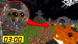 KORKUNÇ ÖRÜMCEK LUCAS'I MEZARLIKTA BULDUM! - Minecraft
