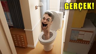 GERÇEK HAYATTA TUVALET ADAM SKİBİDİ TOİLET'İ BULDUM!
