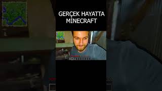 Gerçek Hayatta Minecraft Evim #shorts