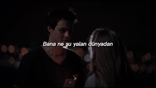 Bana ne şu yalan dünyadan yanımda sen olmazsan
