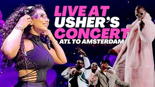 Robin Roxette Live at Usher's Concert in Amsterdam | From ATL to AMS ft Cho, Adje, Frenna & Jonna
