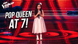 This TINY ICON Completely BOSSES the Coaches Around! | The Voice Kids Journey
