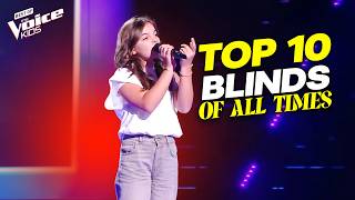 TOP 10 ULTIMATE Auditions You'll NEVER FORGET! | The Voice Kids