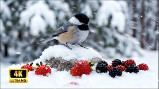 Winter Ambience With Birdsong&Piano ❄️🎹 – Relaxing Music for Healing, Stress Relief & Peaceful Calm